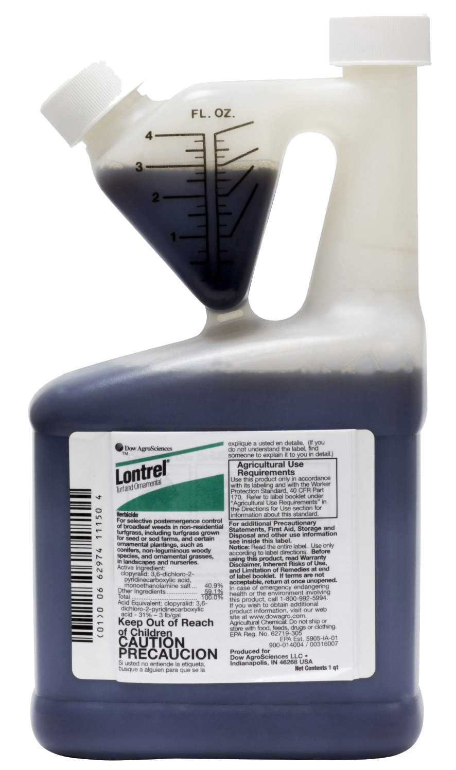 Dow Lontrel® 1 Quart Bottle - 12 per case