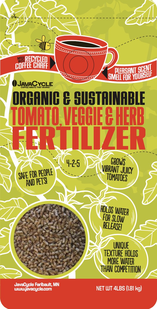 Java Veggie/Tomato/Herb Fertilizer 4lb Bag - 6 per case