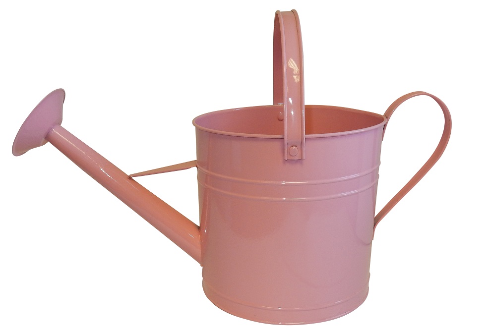 08.25 Watering Can Planter Pink - 6 per case