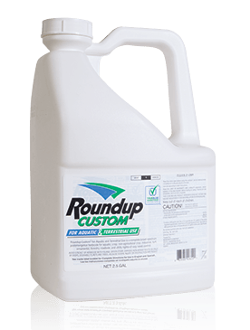 Round Up® Custom Herbicide 2.5 gal Jug - 2 per case