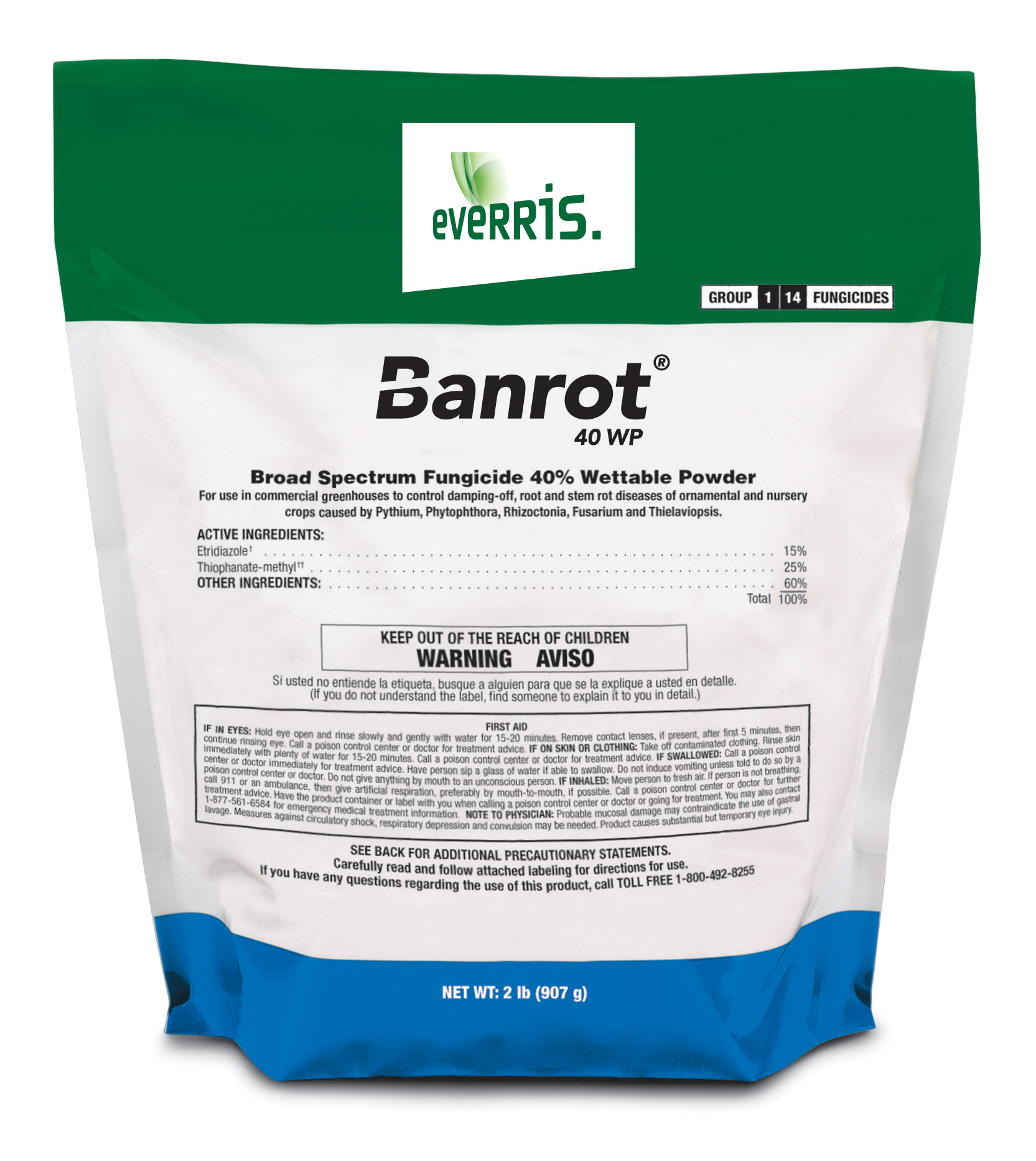Banrot WP 2 lb Bag