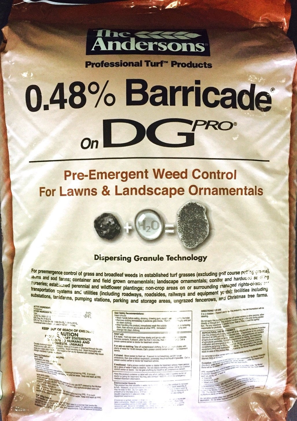 Barricade .48% DG Pro  50 lbs bag