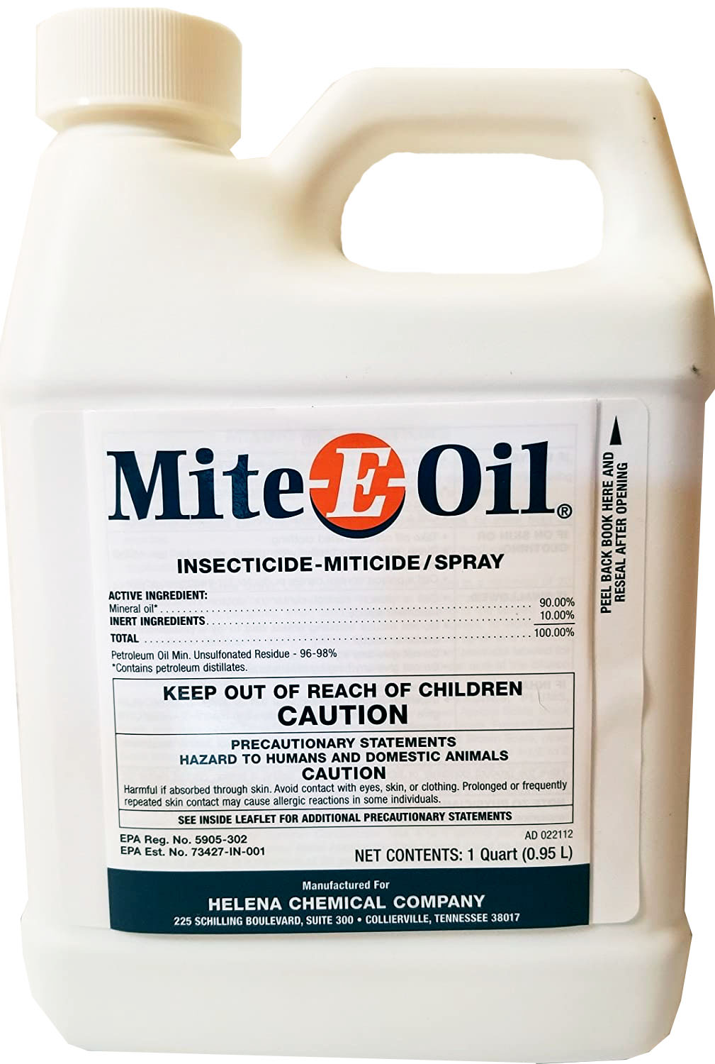 Mite-E-Oil 2.5 Gal Jug - 2 per case