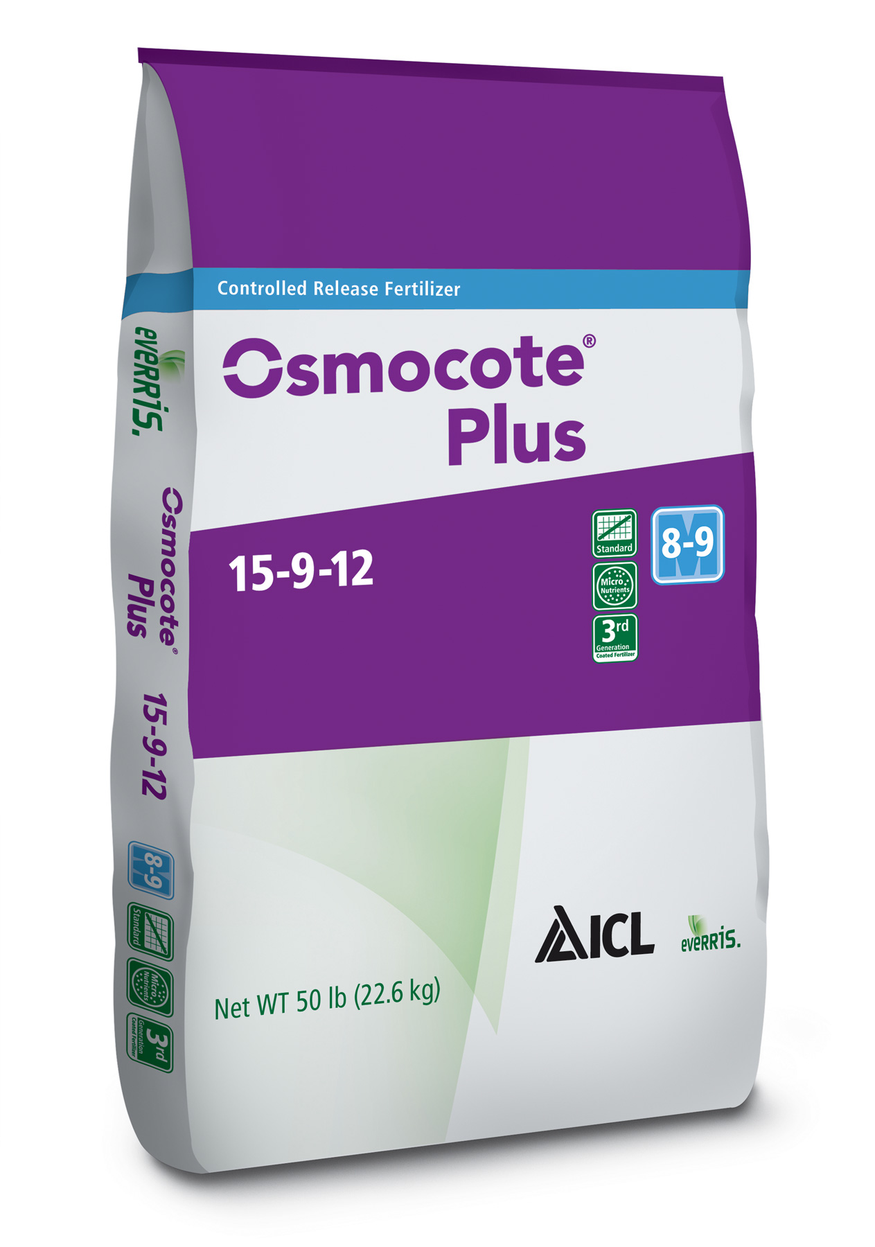 Osmocote® Plus 15-9-12 8-9M 50 lb Bag
