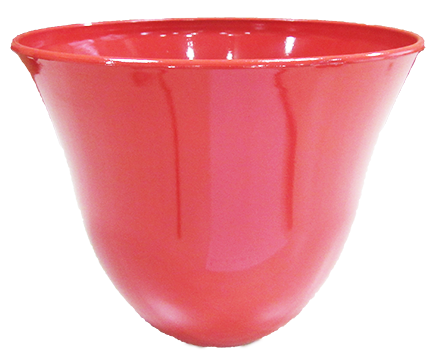 13” x 10.5” Baby Bell Planter Coral Gloss - 12 per case
