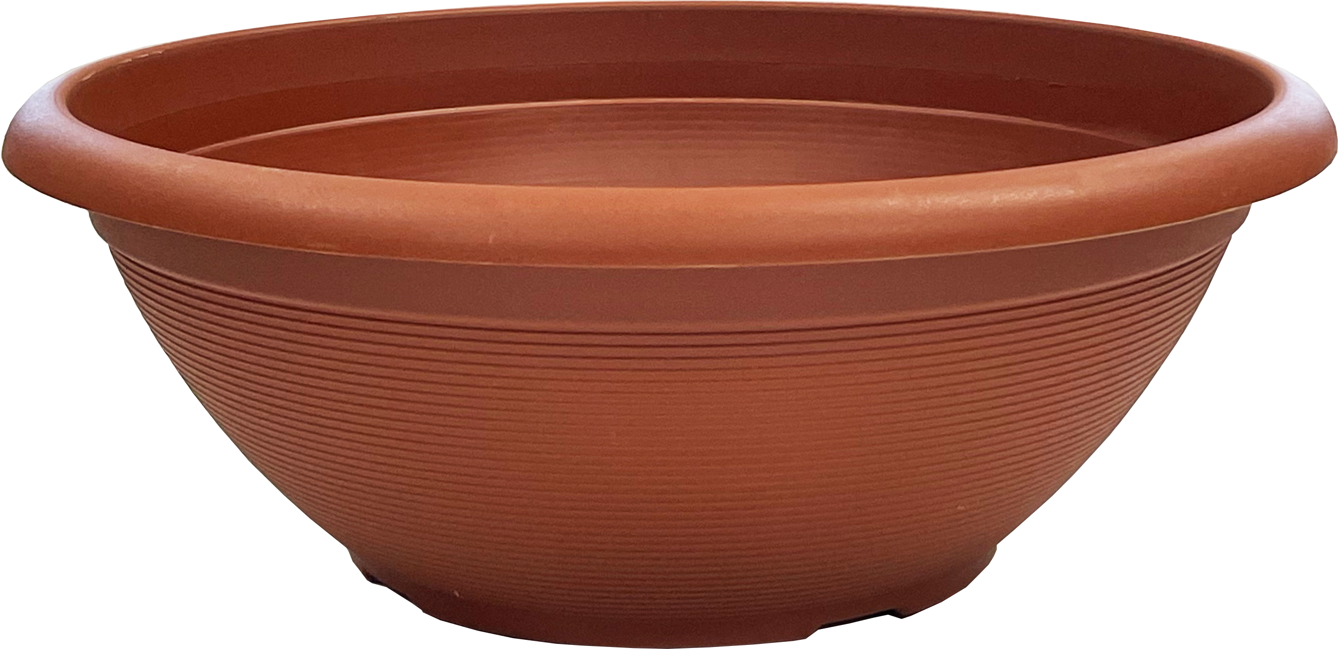 17 Inch Helix Bowl Terra Cotta - 36 per case