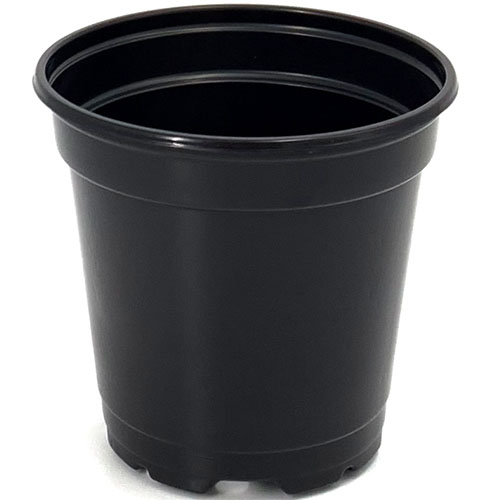 Grower's Direct 4.33 Wide Round Pot Black Coex 1800/cs