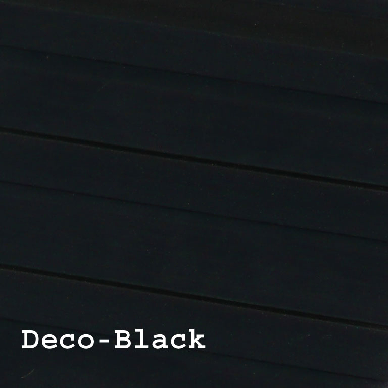 Aluminum Edge 1/8" x 4" x 8' Deco Black - 14 per box