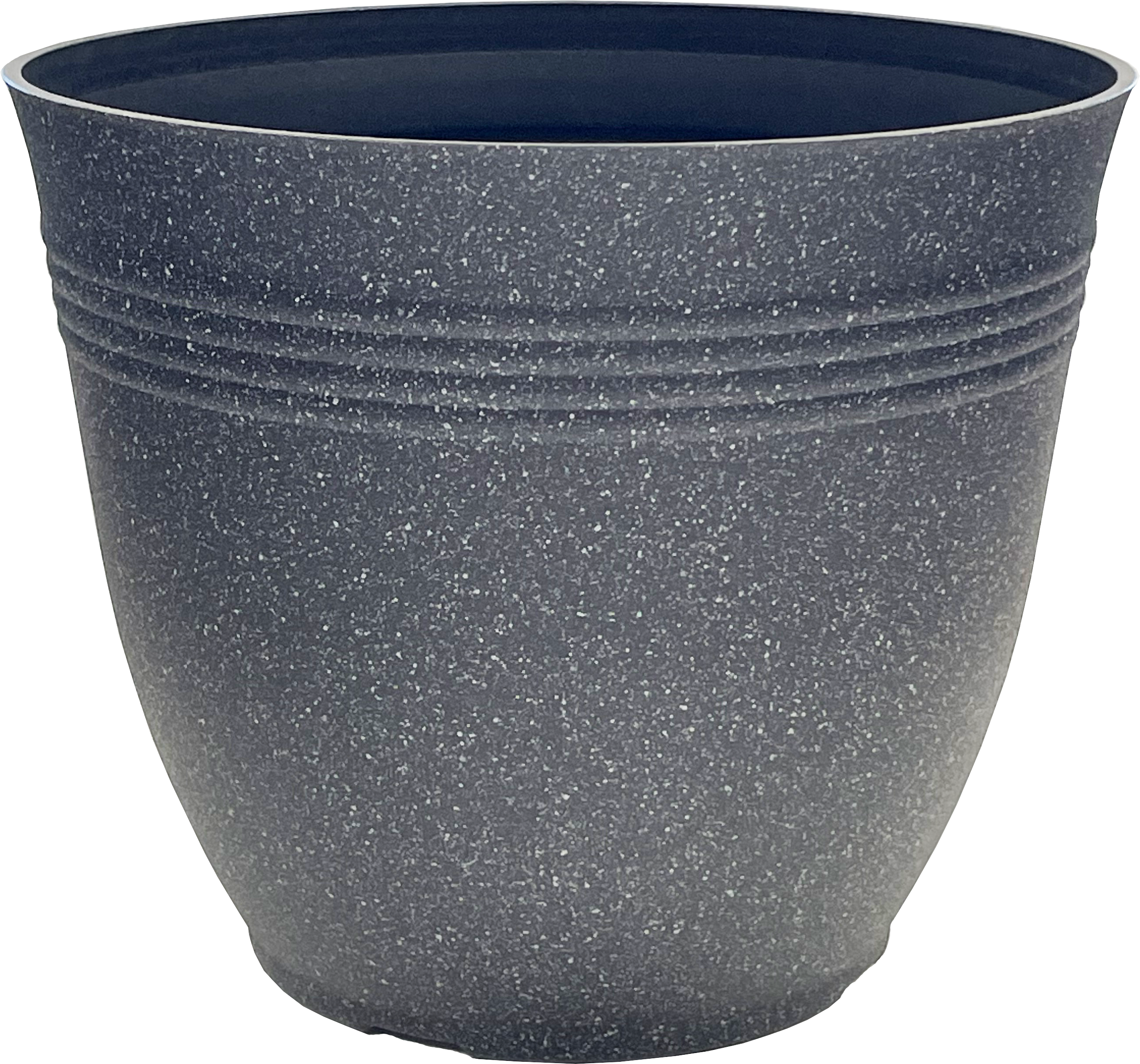 14.5 Inch Napa Planter Medium Black/Sandstone - 20 per case