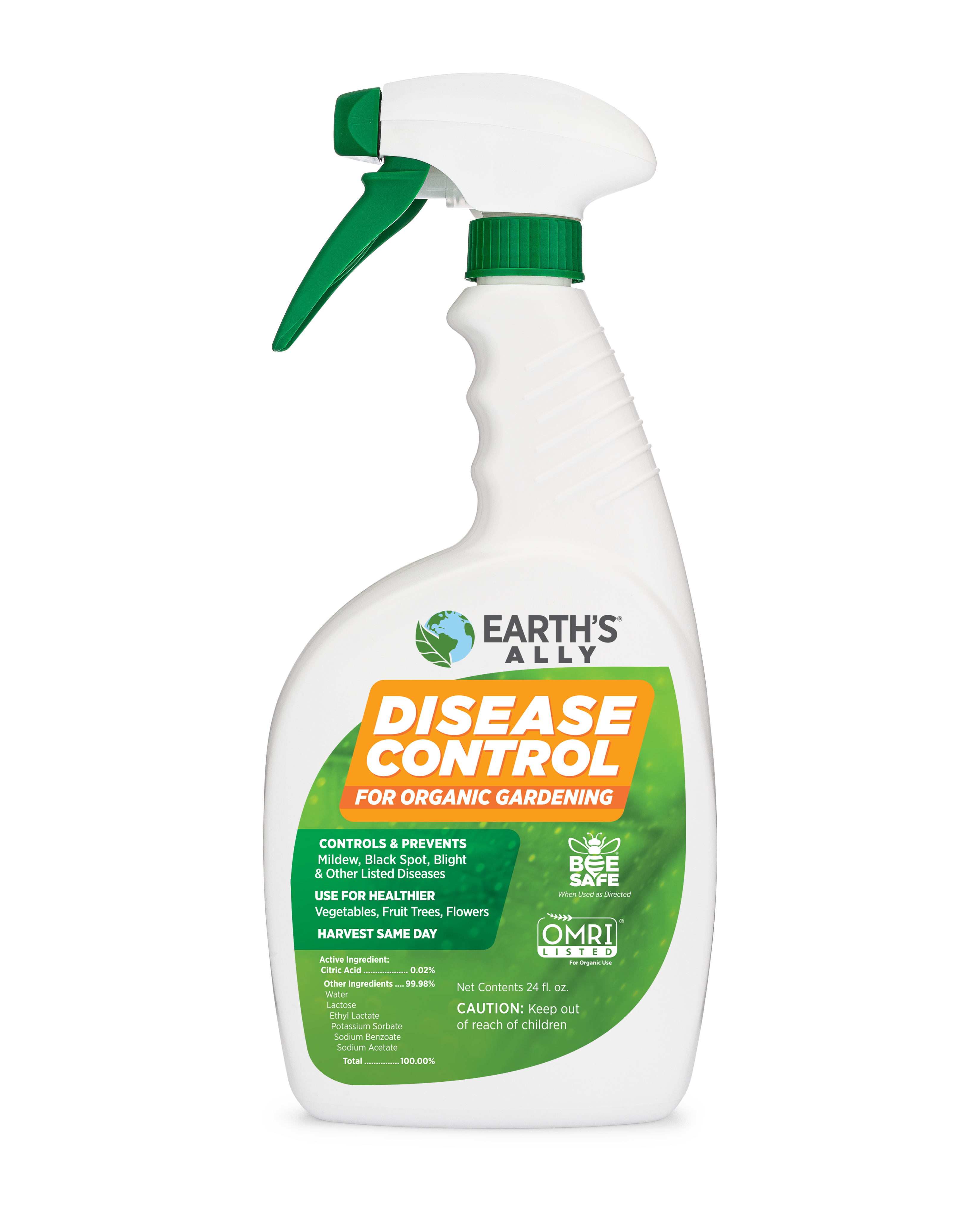 Earth's Ally Disease Control Ready-to-Use 24 ounce Bottle - 6 per case